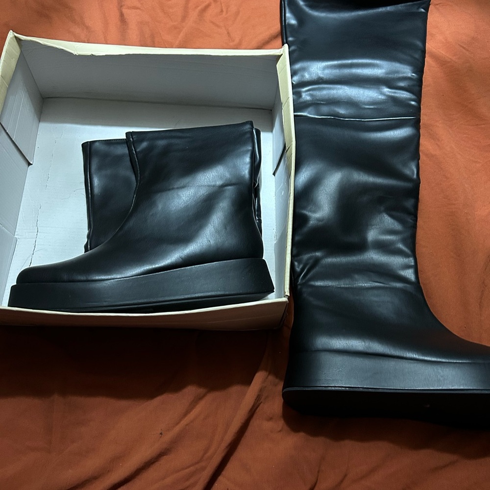 Never worn! Over the knee boot